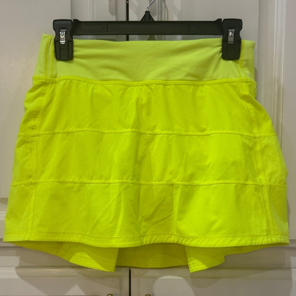 Lululemon Bright Yellow Athletic Skirt